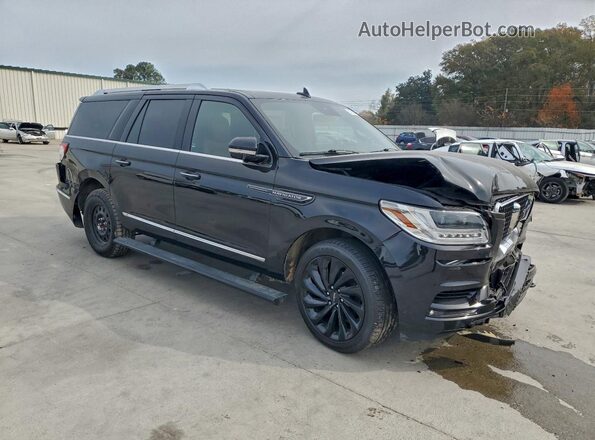 5LMJJ3LT7LEL21445 2020 LINCOLN NAVIGATOR Black Передня права чверть