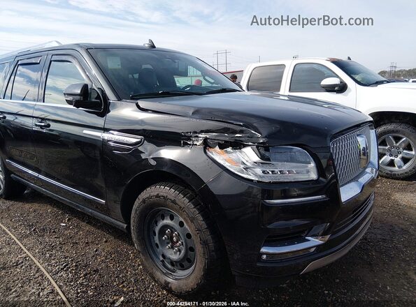5LMJJ3LT7MEL09510 2021 LINCOLN NAVIGATOR Black Widok z przodu
