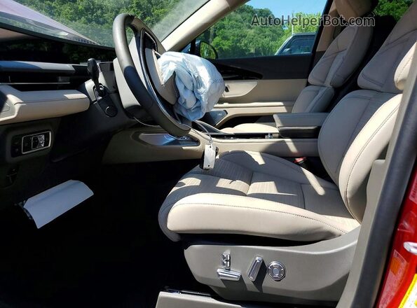 5LMPJ8K4XSJ913333 2025 LINCOLN NAUTILUS Red Вид салону спереду