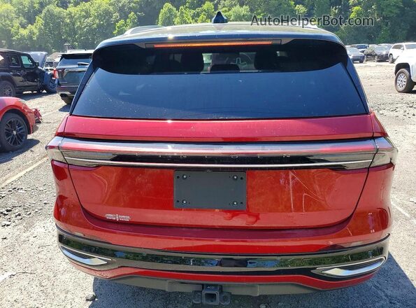 5LMPJ8K4XSJ913333 2025 LINCOLN NAUTILUS Red Вид ззаду