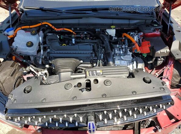 5LMPJ8K4XSJ913333 2025 LINCOLN NAUTILUS Red Вид підкапотного простору