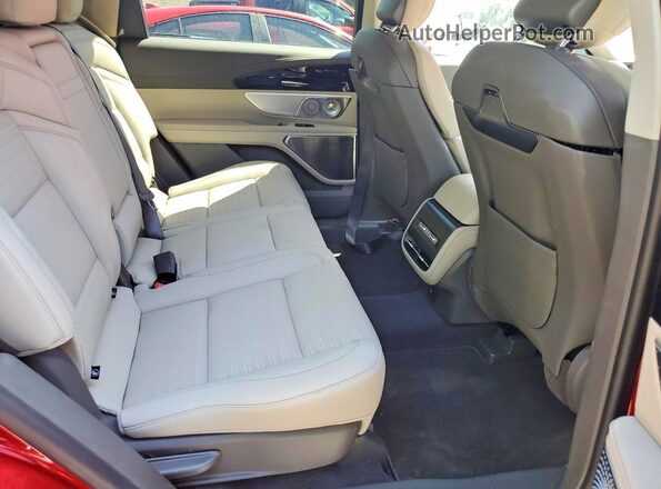 5LMPJ8K4XSJ913333 2025 LINCOLN NAUTILUS Red Вид задньої частини салону