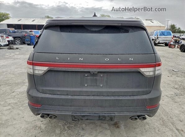 5LMYJ8XY3MNL00823 2021 LINCOLN AVIATOR Black Vista trasera