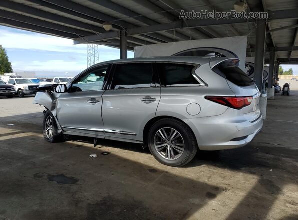 5N1AL0MM7GC520760 2016 INFINITI QX60 Silver Հետևի ձախ