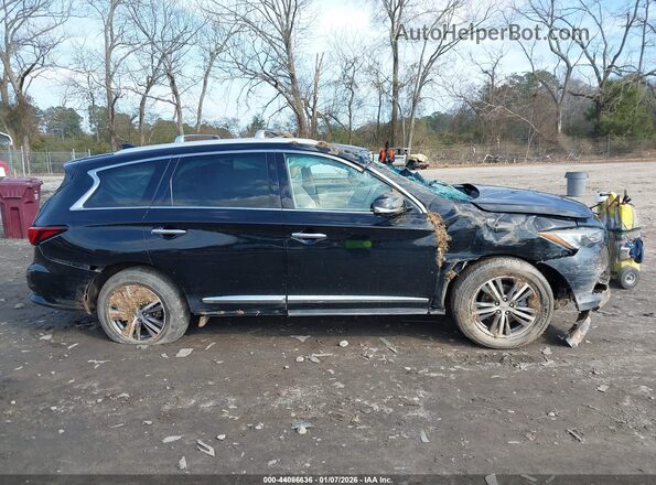 5N1AL0MN6GC507054 2016 INFINITI QX60 Black ხელსაწყოთა პანელის ხედი