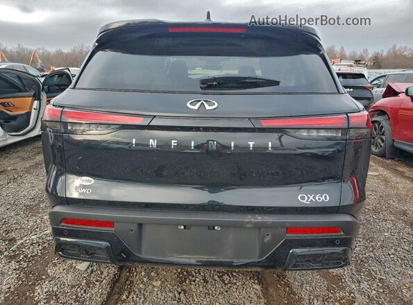 5N1AL1ES0SC331122 2025 INFINITI QX60 Black Rear view