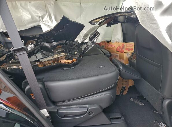 5N1AL1ES0SC331122 2025 INFINITI QX60 Black Rear interior view