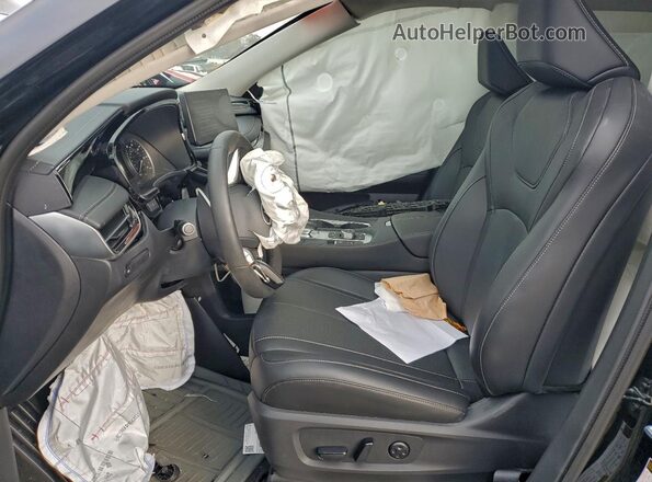 5N1AL1ES0SC331122 2025 INFINITI QX60 Black Front interior view