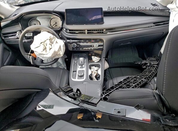 5N1AL1ES0SC331122 2025 INFINITI QX60 Black Dashboard view