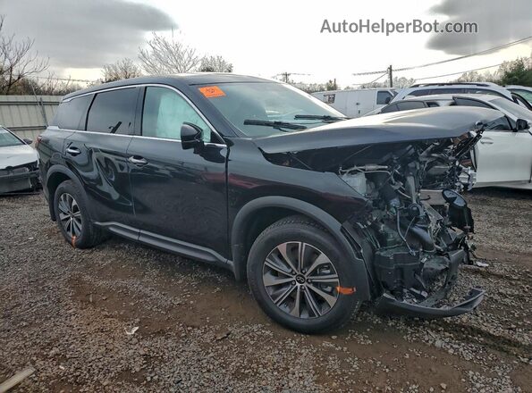 5N1AL1ES0SC331122 2025 INFINITI QX60 Black Front right