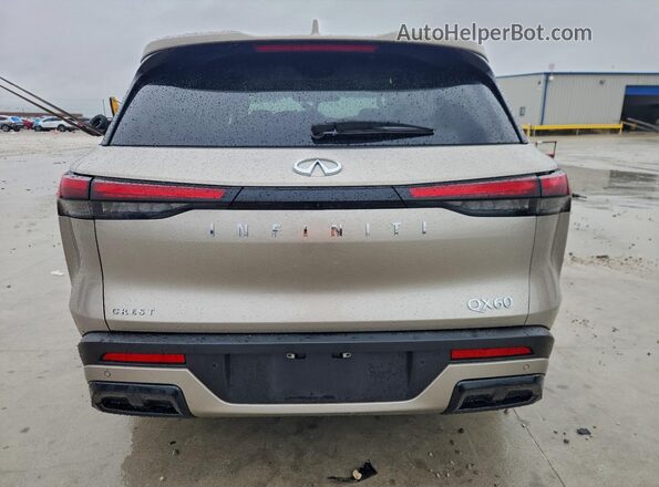 5N1AL1FR1SC357952 2025 INFINITI QX60 Tan უკანა ხედი