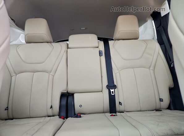 5N1AL1FR1SC357952 2025 INFINITI QX60 Tan უკანა სავარძლების ხედი