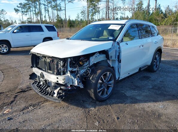 5N1AL1FS0SC333449 2025 INFINITI QX60 White Front left