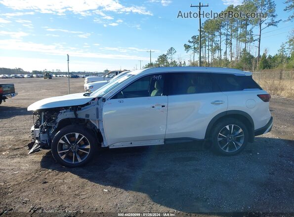 5N1AL1FS0SC333449 2025 INFINITI QX60 White 360 interior view