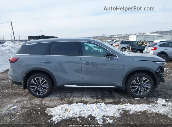 5N1AL1FS6TC335000 2026 INFINITI QX60 Gray Rear interior view