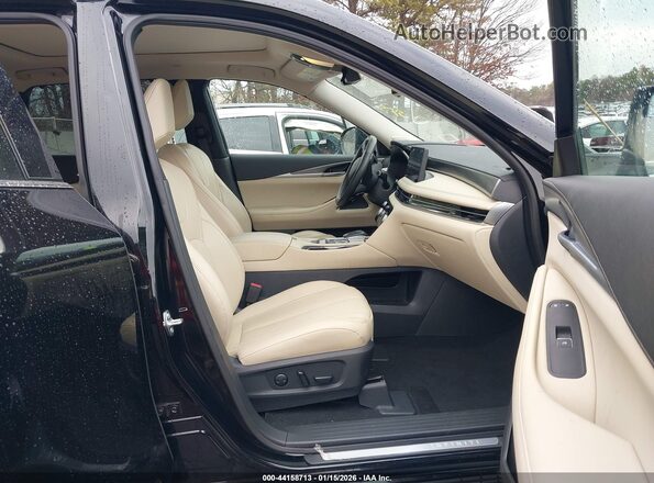5N1AL1FS8SC336504 2025 INFINITI QX60 Black Front interior view