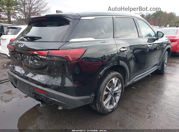 5N1AL1FS8SC336504 2025 INFINITI QX60 Black Rear right