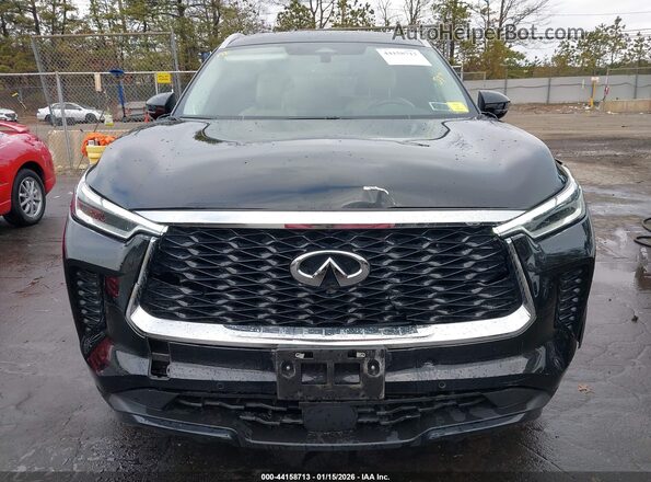 5N1AL1FS8SC336504 2025 INFINITI QX60 Black Front view
