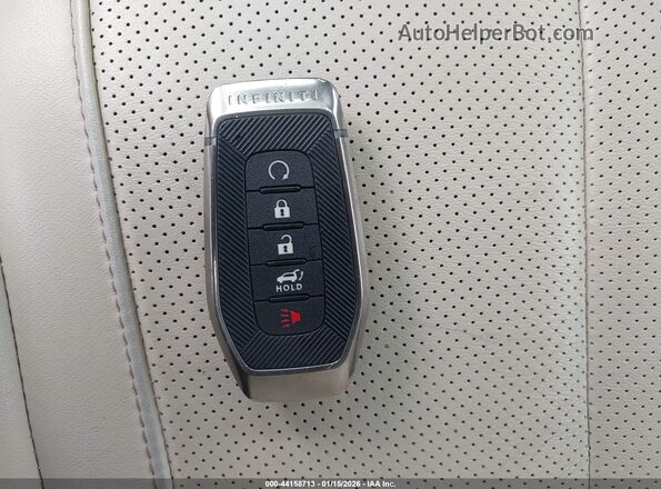 5N1AL1FS8SC336504 2025 INFINITI QX60 Black Dashboard view