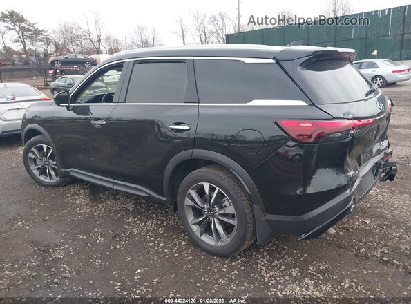 5N1AL1FS8SC351939 2025 INFINITI QX60 Black Tył lewy