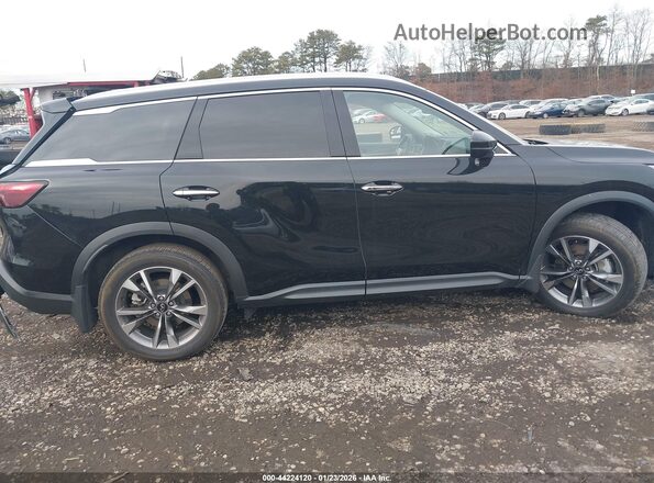 5N1AL1FS8SC351939 2025 INFINITI QX60 Black Widok wnętrza z tyłu