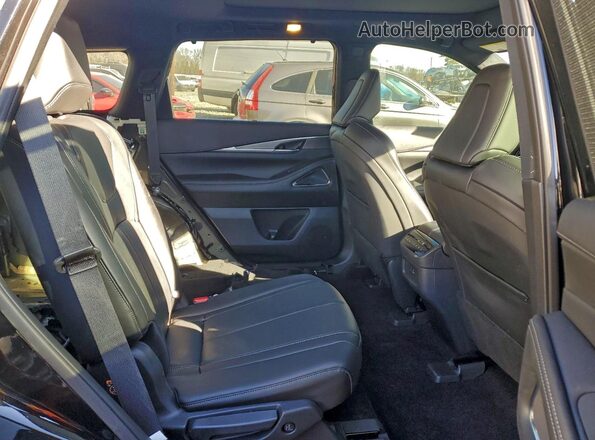 5N1AL1FSXSC359802 2025 INFINITI QX60 Black Vista de los asientos traseros