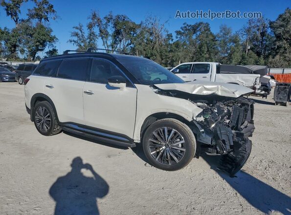 5N1AL1HU0SC346152 2025 INFINITI QX60 White 