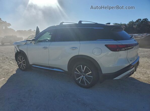 5N1AL1HU0SC346152 2025 INFINITI QX60 White 