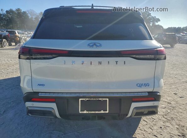 5N1AL1HU0SC346152 2025 INFINITI QX60 White 