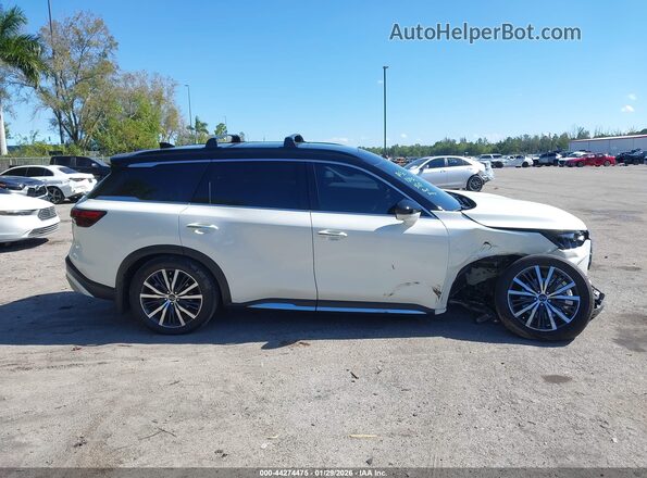 5N1AL1HU9SC355559 2025 INFINITI QX60 White 