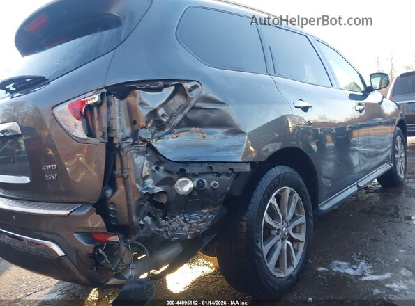 5N1AR2MM5GC601301 2016 NISSAN PATHFINDER Gray Դիմացի տեսք