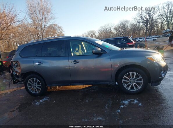 5N1AR2MM5GC601301 2016 NISSAN PATHFINDER Gray Սալոնի հետևի տեսք