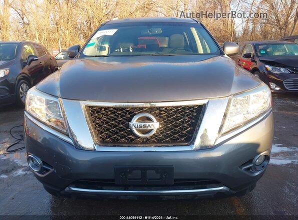 5N1AR2MM5GC601301 2016 NISSAN PATHFINDER Gray Սարքավորումների վահանակի տեսք