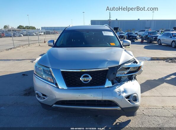 5N1AR2MM5GC667637 2016 NISSAN PATHFINDER Silver ხელსაწყოთა პანელის ხედი