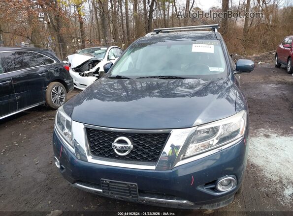 5N1AR2MM6GC643847 2016 NISSAN PATHFINDER Blue Vista del cuadro de instrumentos