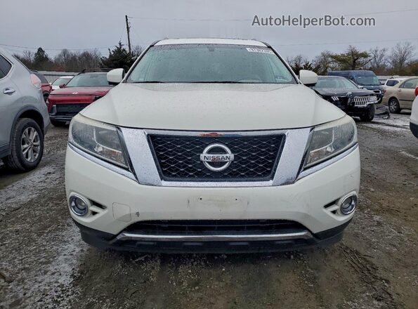 5N1AR2MM8GC607206 2016 NISSAN PATHFINDER Белый Вид спереди