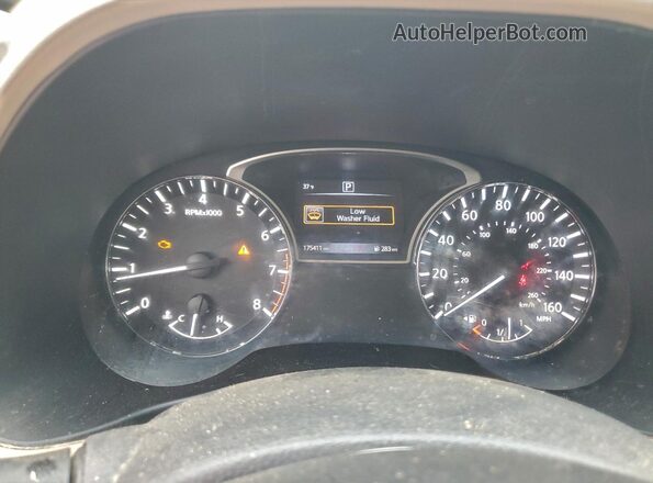 5N1AR2MN2GC641974 2016 NISSAN PATHFINDER White Instrument cluster view