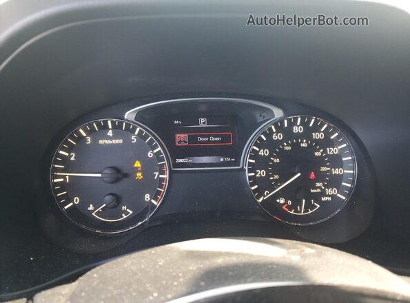5N1AR2MN2GC645166 2016 NISSAN PATHFINDER Silver Вид щитка приладів