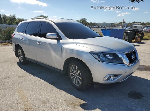 5N1AR2MN2GC645166 2016 NISSAN PATHFINDER Silver Передня права чверть