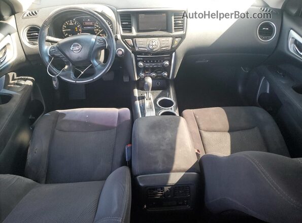 5N1AR2MN2GC645166 2016 NISSAN PATHFINDER Silver Вид панелі приладів