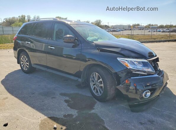 5N1AR2MN4GC608975 2016 NISSAN PATHFINDER Черный Передняя правая четверть