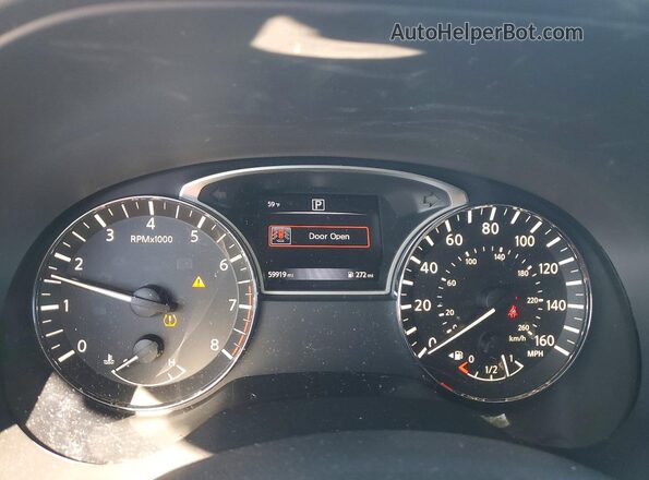 5N1AR2MN4GC608975 2016 NISSAN PATHFINDER Черный Вид щитка приборов