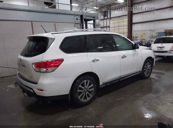 5N1AR2MN9GC632141 2016 NISSAN PATHFINDER White Задня права чверть