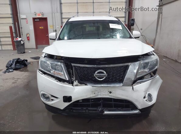 5N1AR2MN9GC632141 2016 NISSAN PATHFINDER White Вид щитка приладів