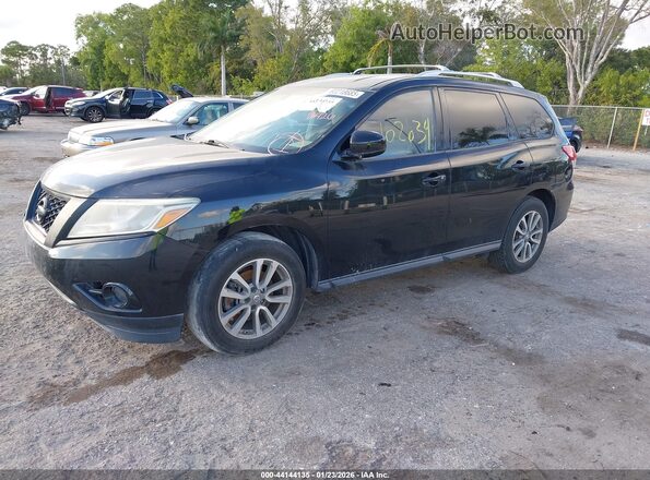 5N1AR2MN9GC660876 2016 NISSAN PATHFINDER Черный Передняя левая четверть