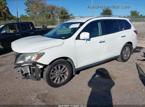 5N1AR2MNXGC652219 2016 NISSAN PATHFINDER White Przód lewy