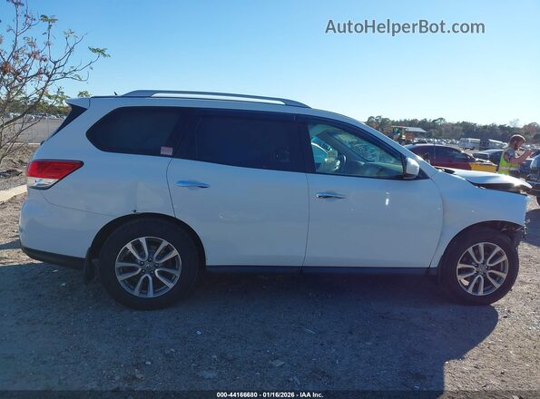 5N1AR2MNXGC652219 2016 NISSAN PATHFINDER White Widok wnętrza z tyłu
