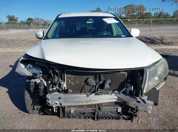 5N1AR2MNXGC652219 2016 NISSAN PATHFINDER White Widok zestawu wskaźników