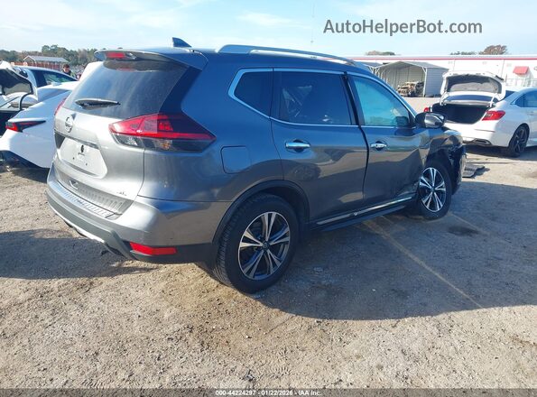 5N1AT2MT0JC852663 2018 NISSAN ROGUE Gray Հետևի աջ