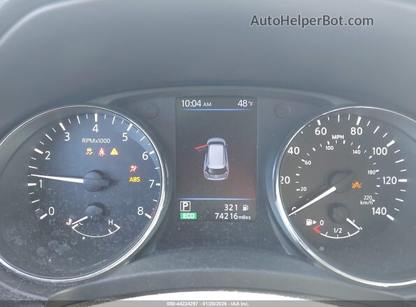 5N1AT2MT0JC852663 2018 NISSAN ROGUE Gray Հետևի նստատեղերի տեսք
